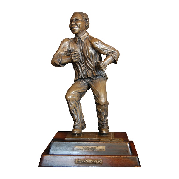 "Madiba Magic" Limited Edition Nelson Mandela Sculpture for Sale